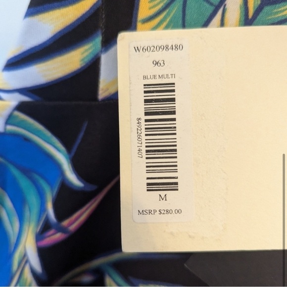 NWT Mara Hoffman Viva Tropical Floral Halter Dress - Picture 7 of 7